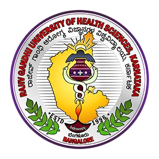 Rajiv Gandhi University of Health Sciences Logo