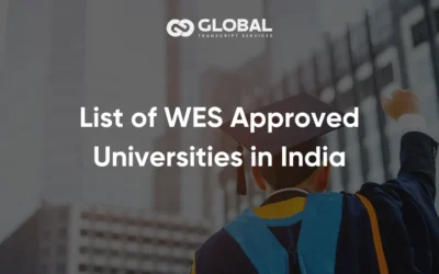 List of WES Approved Universities in India (2024)